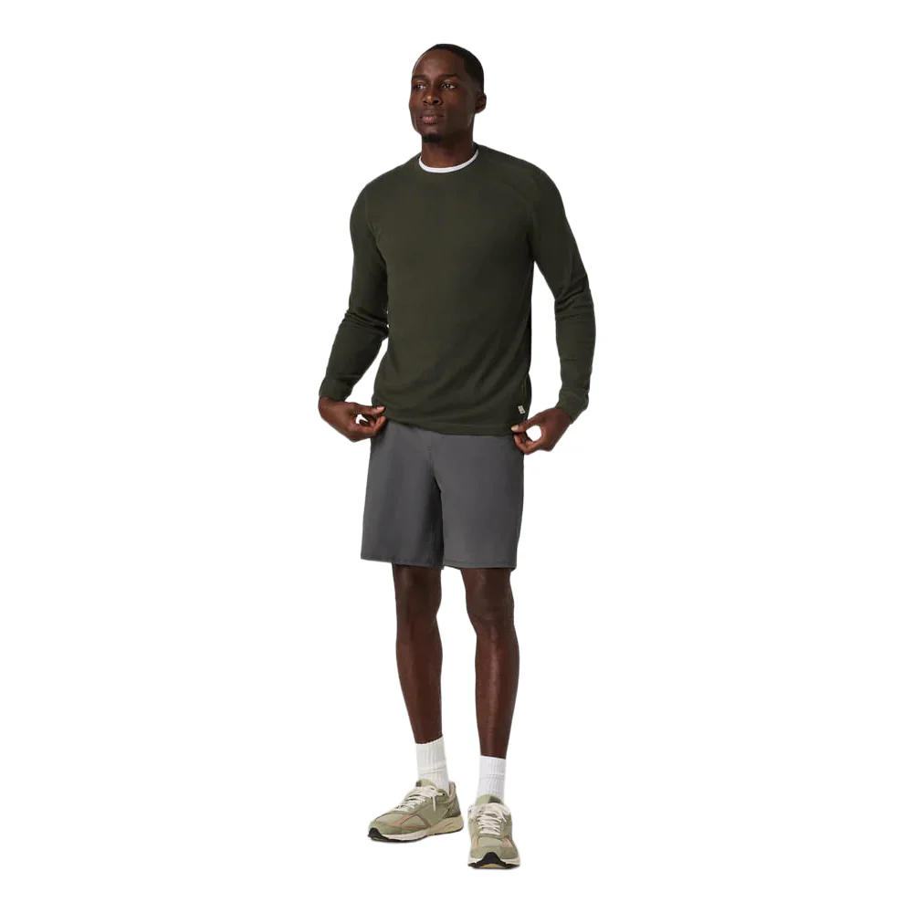 Vuori Men's Long Sleeve Waffle Crewneck - Image 3
