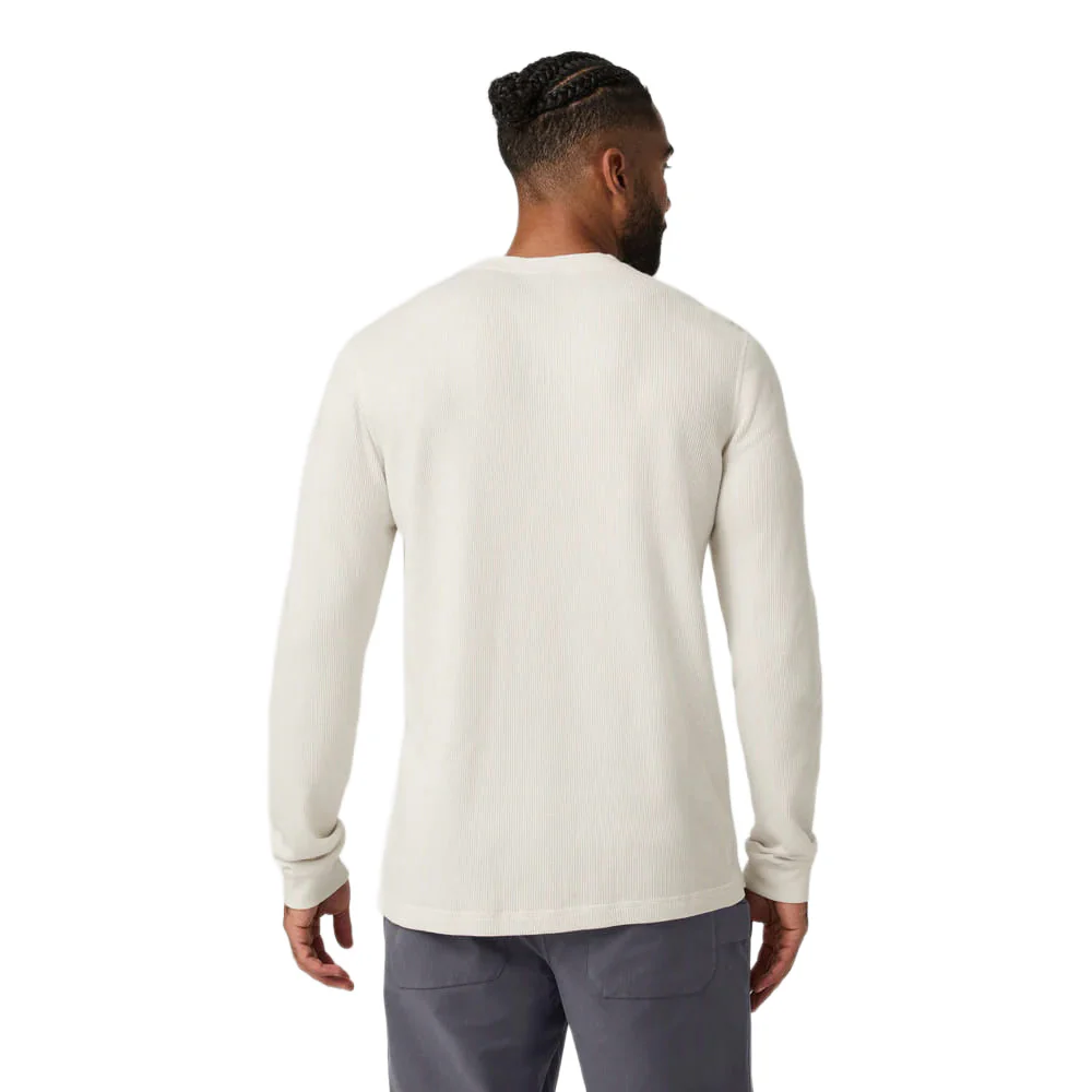 Vuori Men's Long Sleeve Waffle Crewneck - Image 6