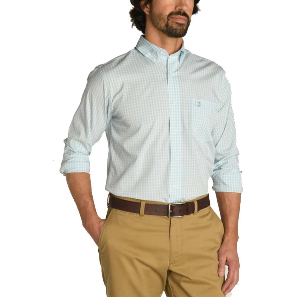 Men's Walton Performance Gingham Shirt - Image 2