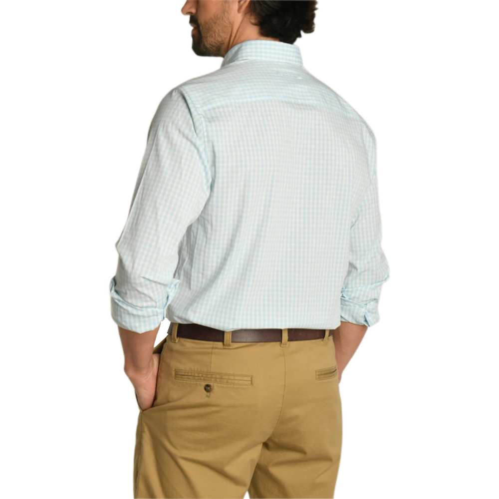 Men's Walton Performance Gingham Shirt - Image 3