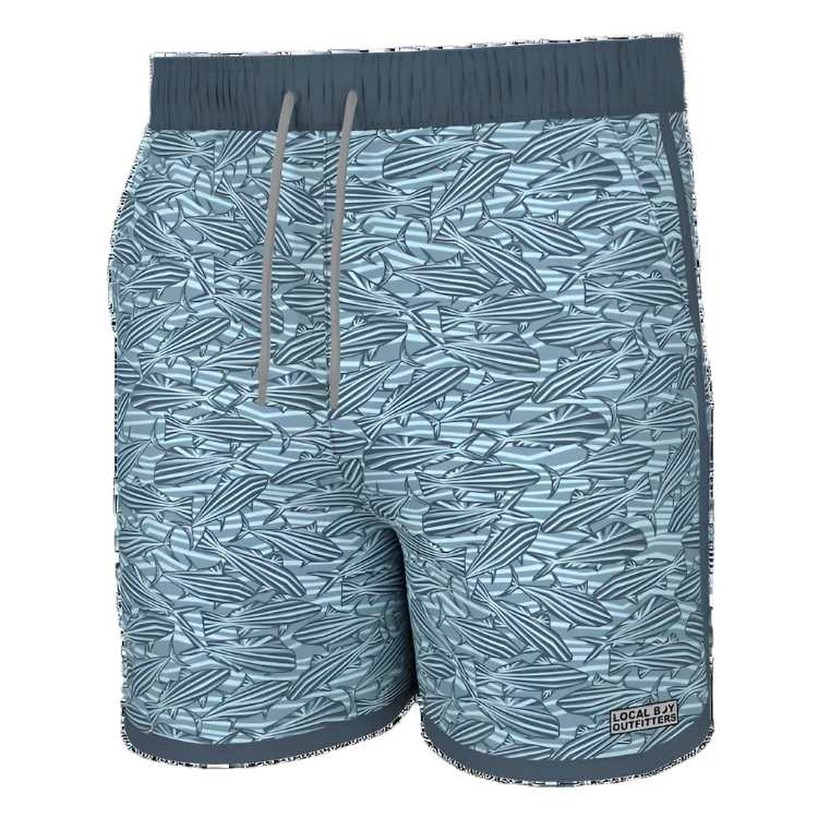 Local Boy Outfitters Men's Wando Swim Trunks - Image 9
