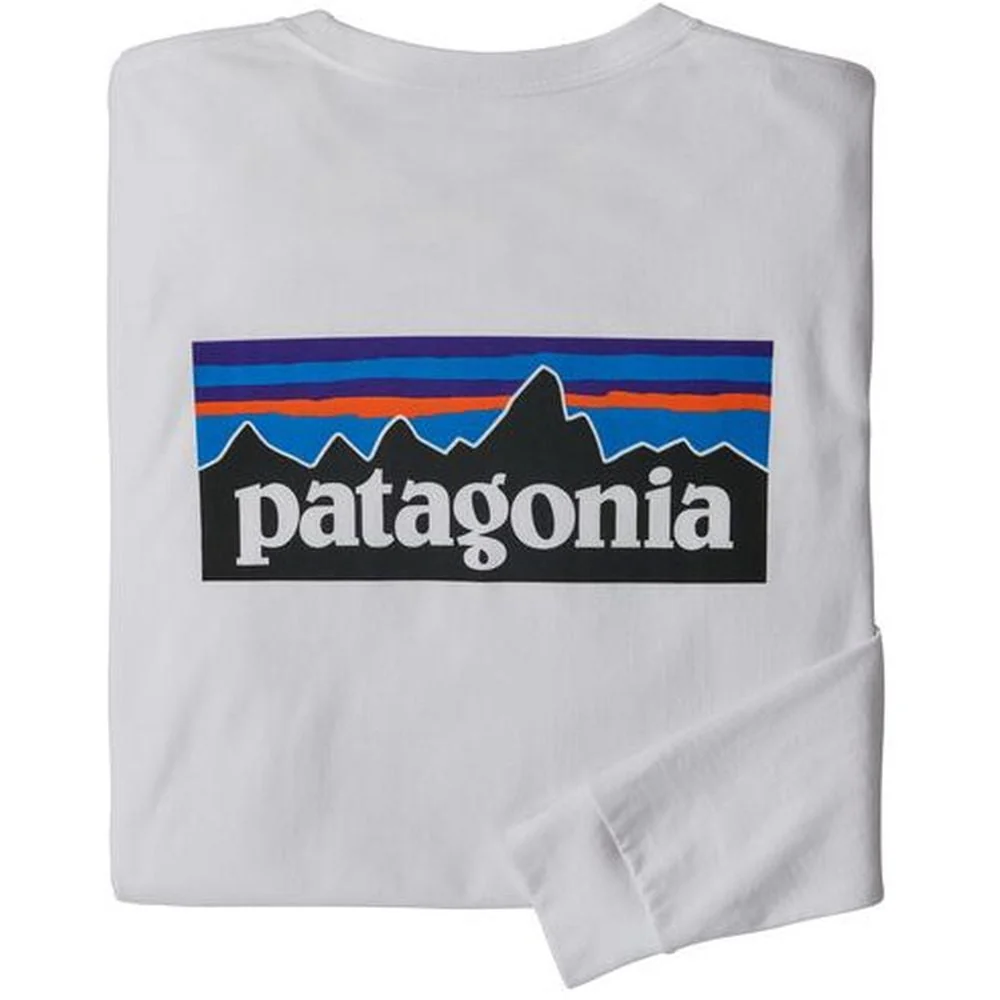 Patagonia Men's Long Sleeve P-6 Logo Responsibili-Tee Shirt - Image 4