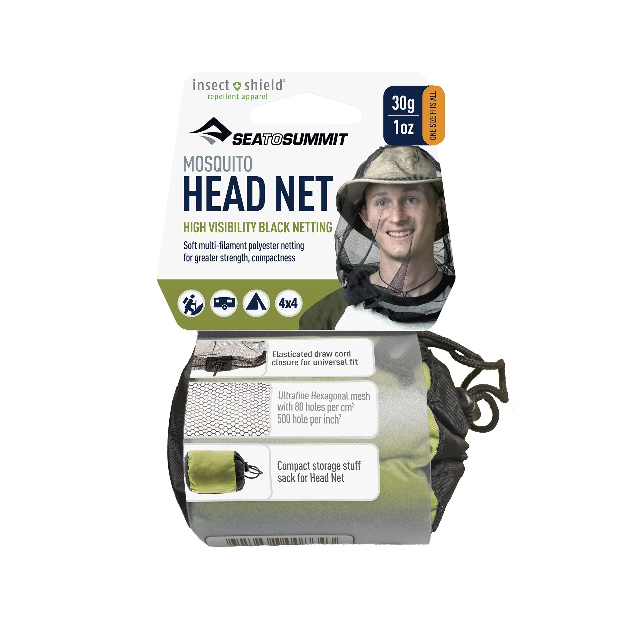 Mosquito Head Net Insect Shield - Image 2