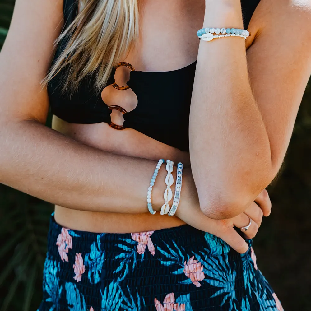Lotus and Luna Ocean Bracelet - Image 2
