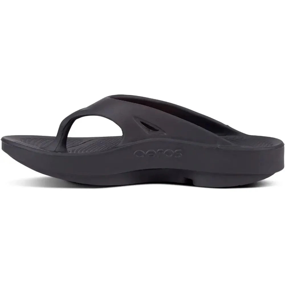 Oofos Ooriginal Black Unisex Sandal - Image 10