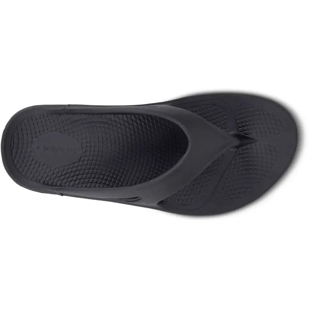 Oofos Ooriginal Black Unisex Sandal - Image 5