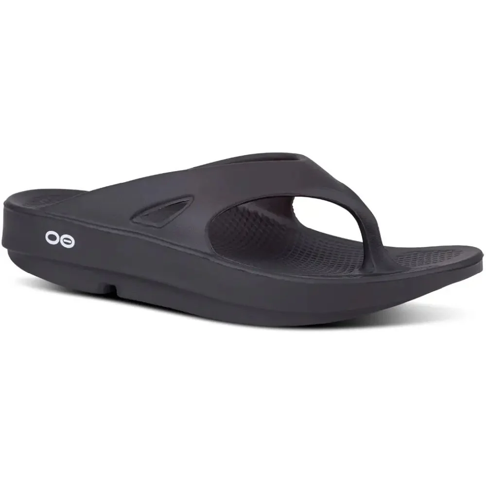 Oofos Ooriginal Black Unisex Sandal - Image 6