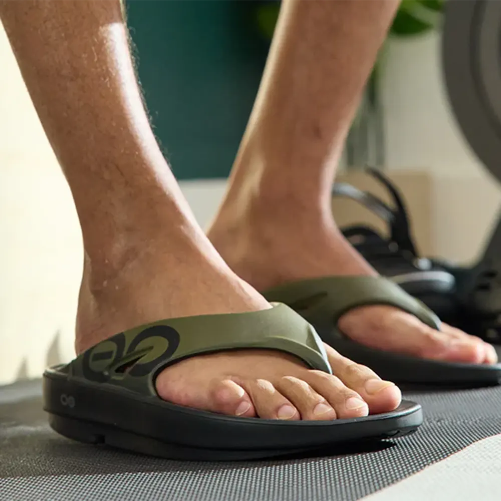 Oofos Ooriginal Sport Sandals - Tactical Green - Image 2