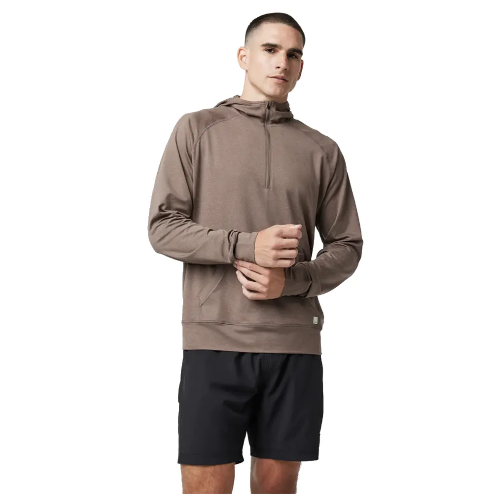 Vuori Men's Ponto Performance Half Zip Hoodie - Image 2