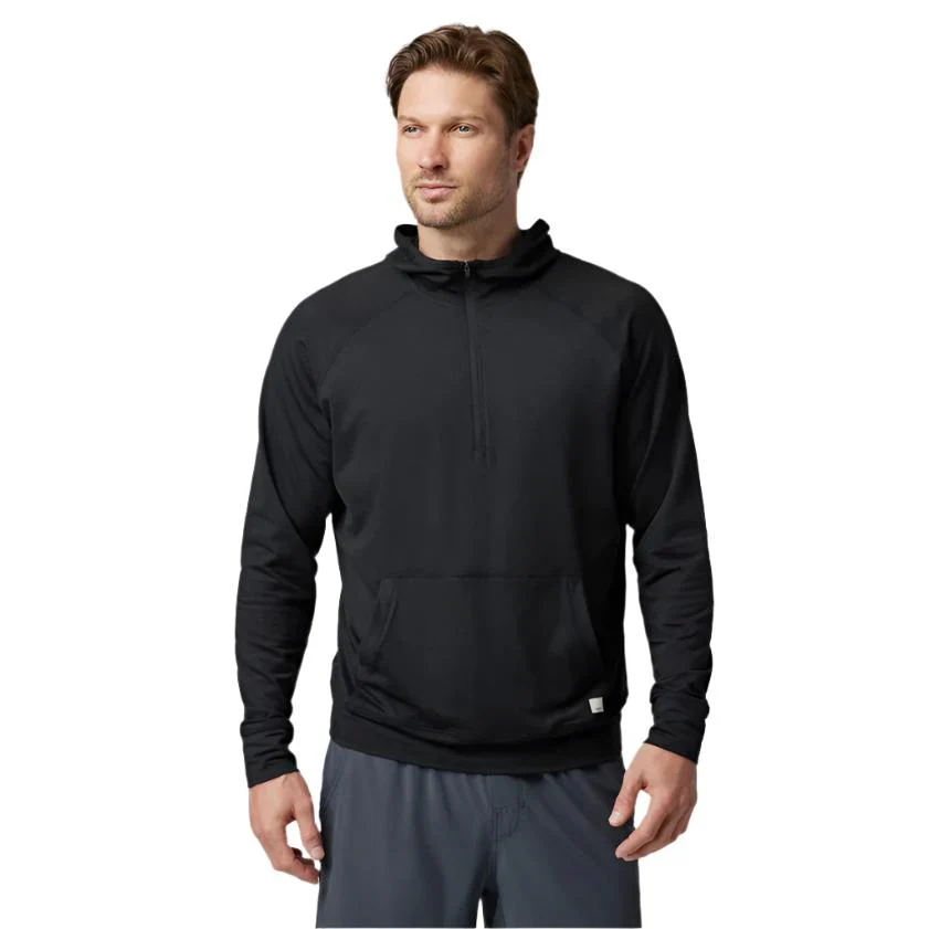 Vuori Men's Ponto Performance Half Zip Hoodie - Image 5