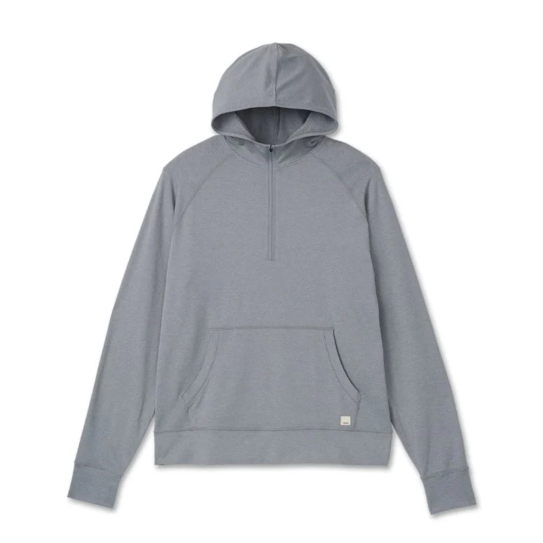 Vuori Men's Ponto Performance Half Zip Hoodie - Image 7