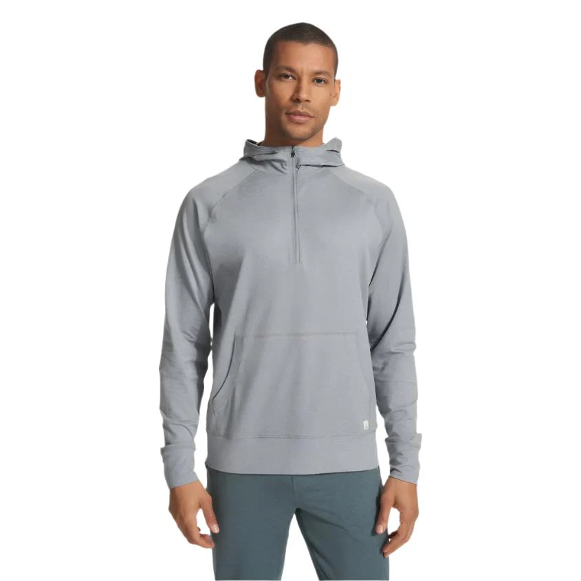 Vuori Men's Ponto Performance Half Zip Hoodie - Image 8