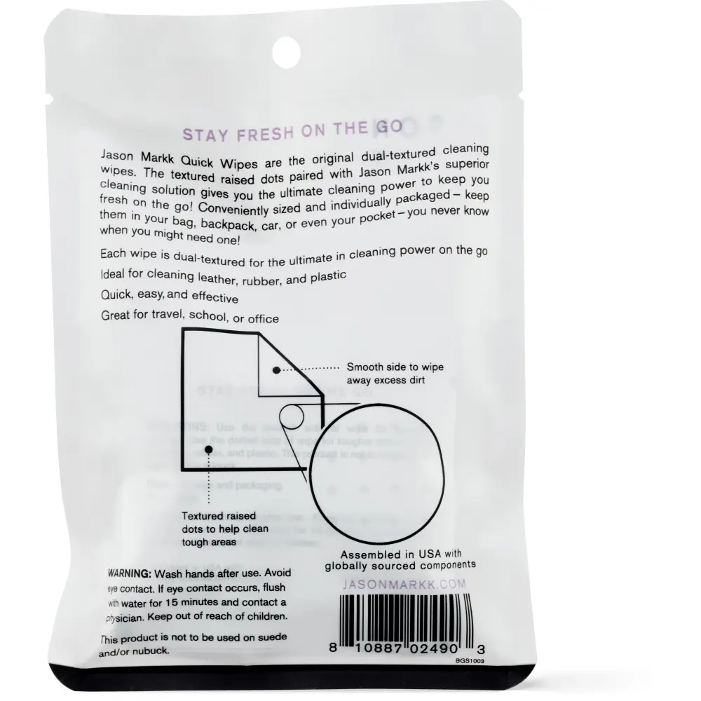 Jason Markk Quick Cleaning Wipes - Image 10