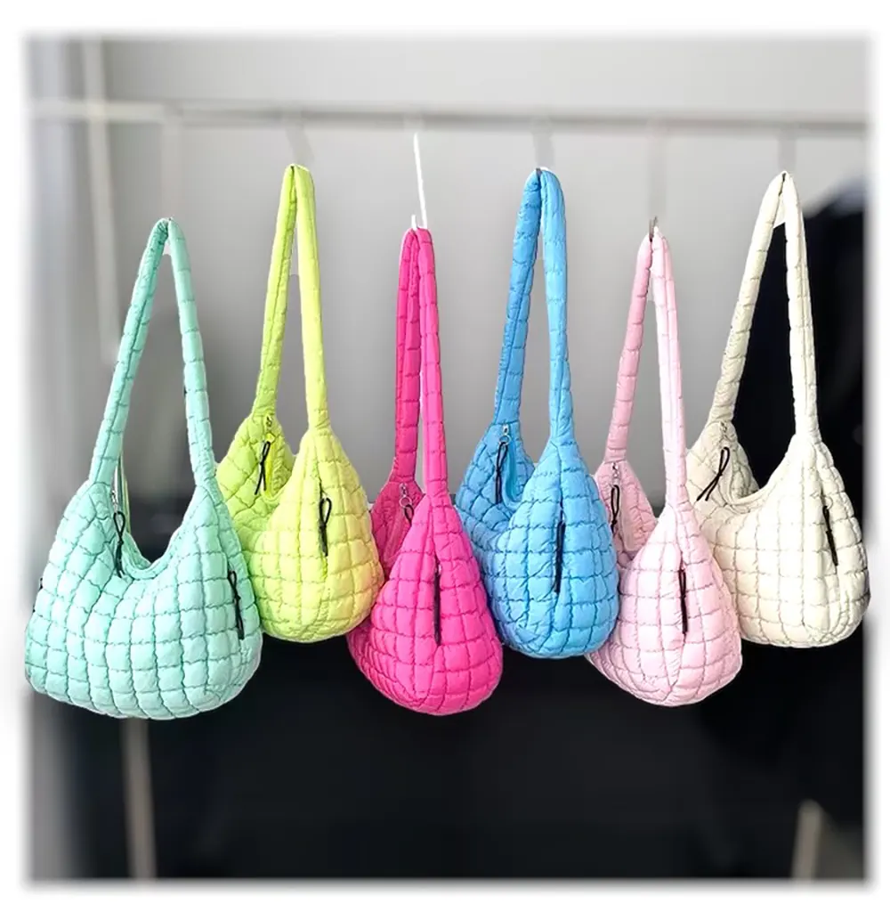 Queens Designs Quilted Cross Body Bag - Image 2