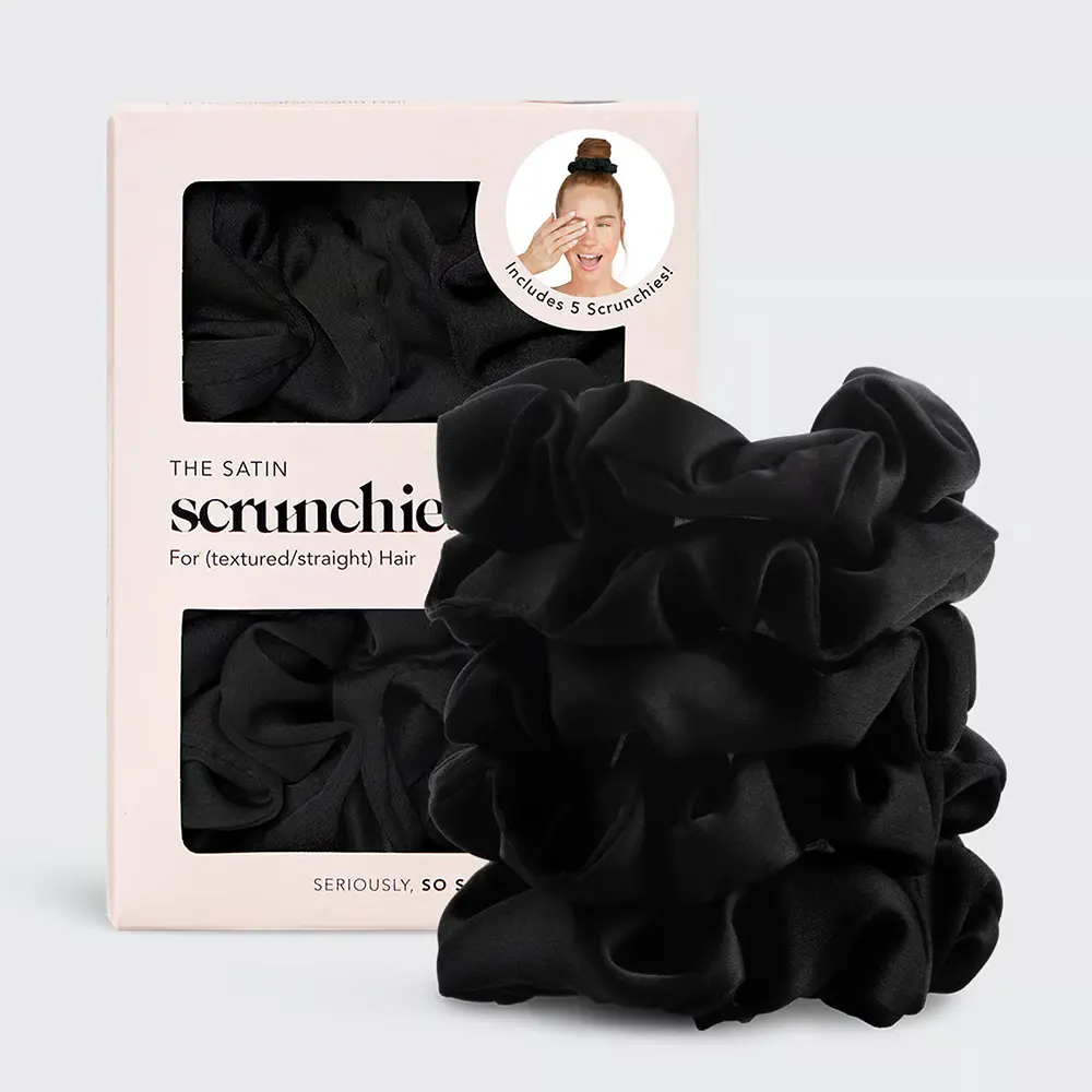 Kitsch Satin Sleep Scrunchie Set - Image 5