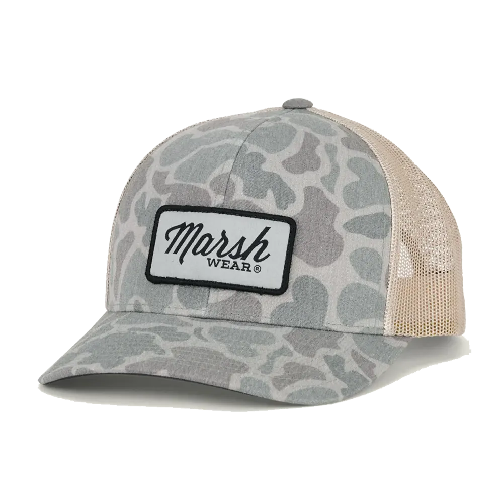 Marsh Wear Men's Script Trucker Hat - Image 4