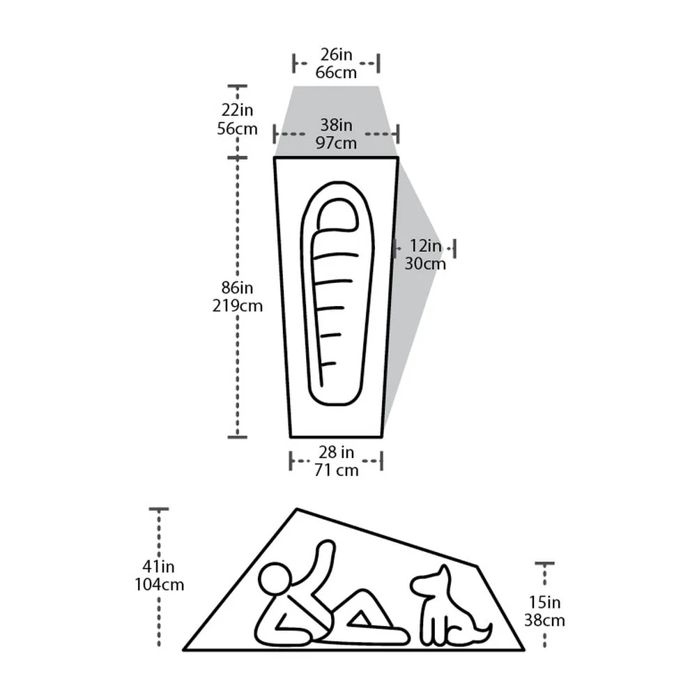 Seedhouse SL1 Backpacking Tent - Image 4