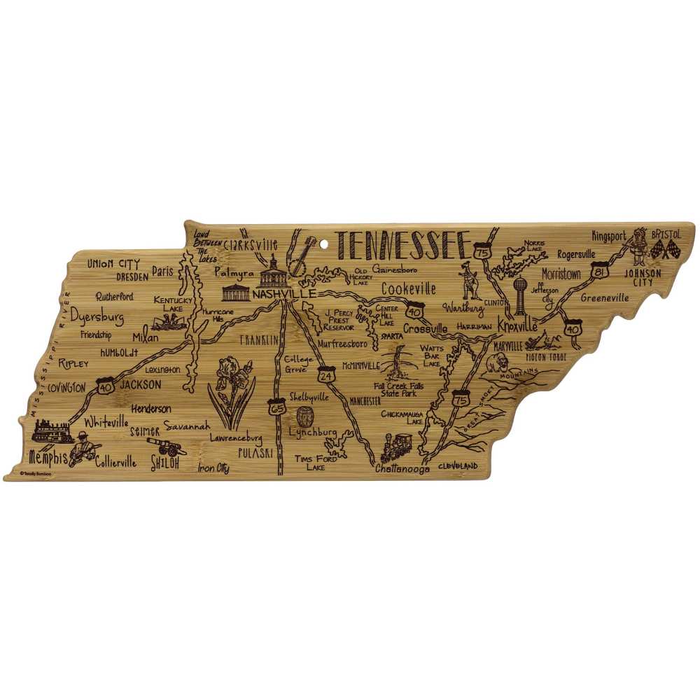 Tennessee Destination Cutting Board - Image 5