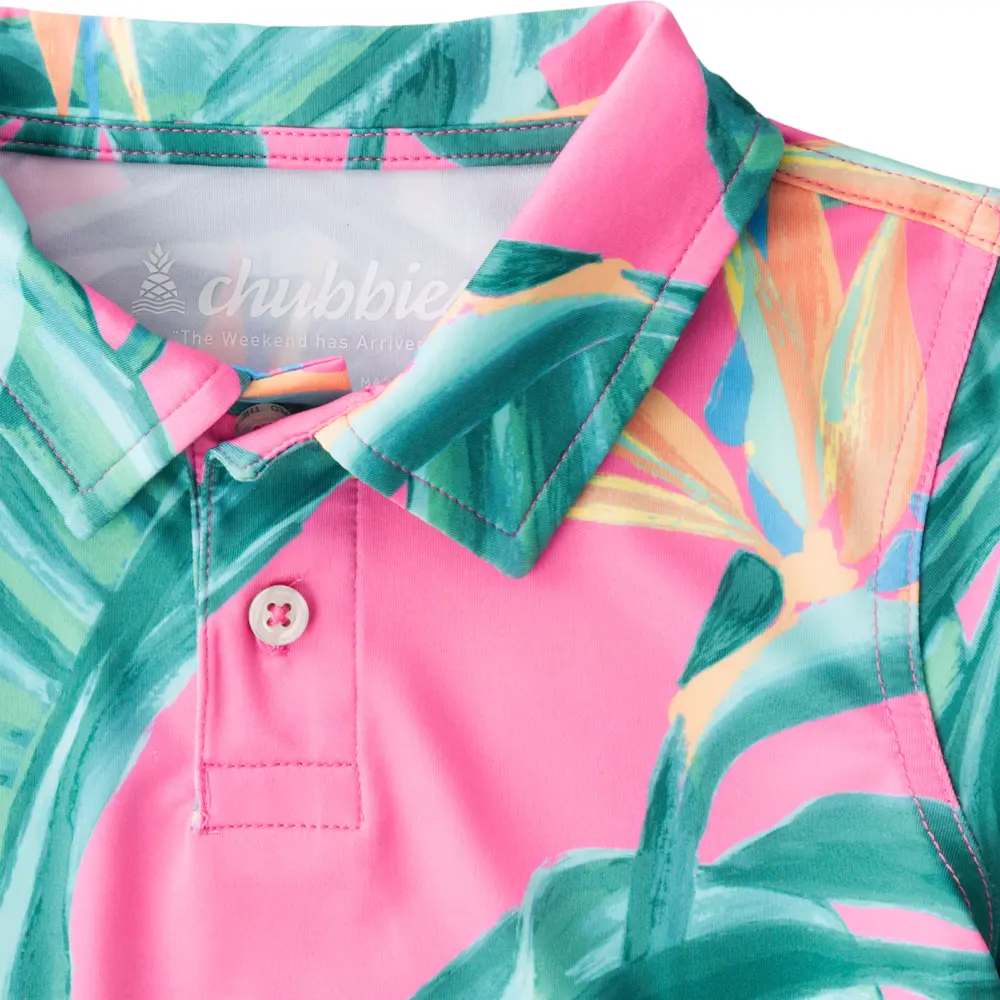 Chubbies The Lil Birds of Paradise Toddler Polo - Image 4