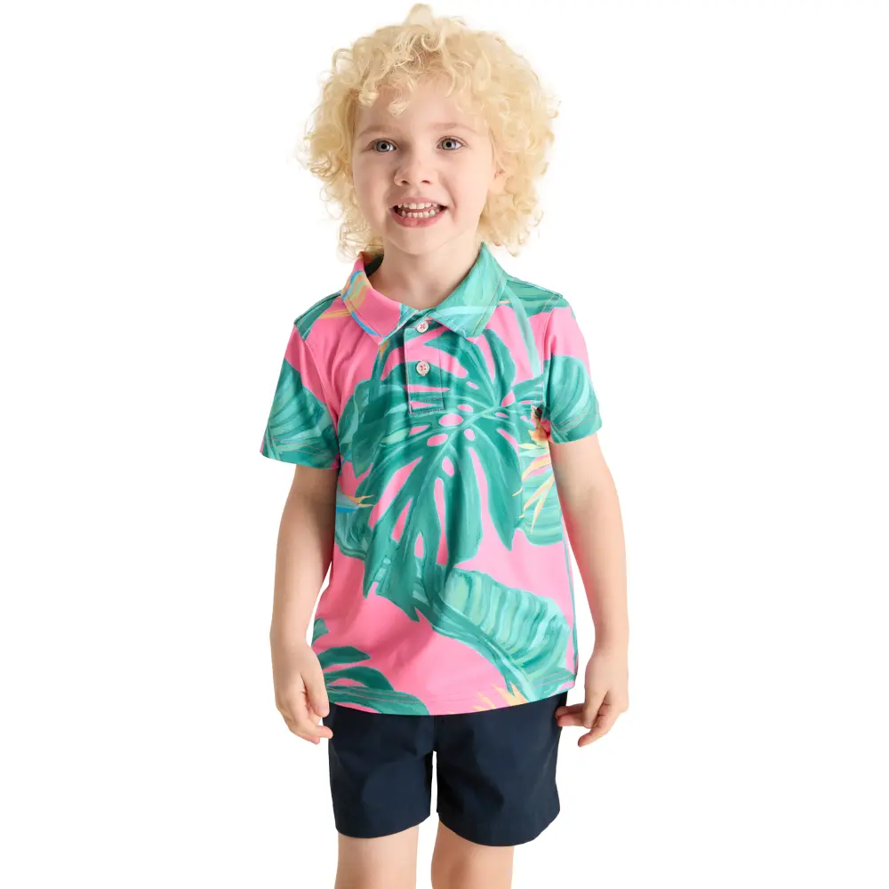 Chubbies The Lil Birds of Paradise Toddler Polo - Image 6