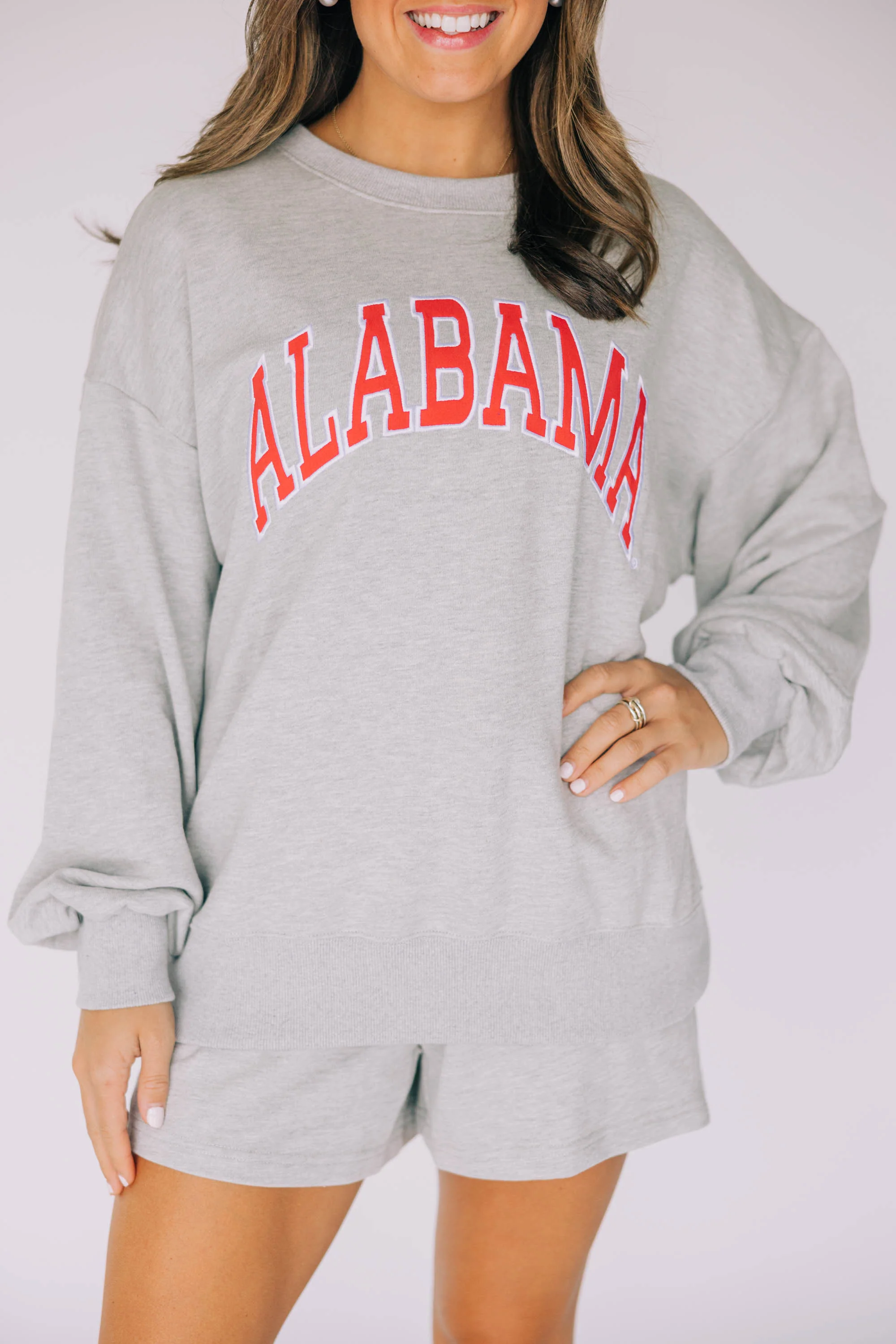 Scarlet & Gold The Mallory Crewneck Sweatshirt - Alabama - Image 2