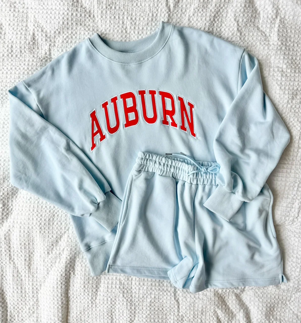 Scarlet & Gold The Mallory Crewneck Sweatshirt - Auburn - Image 5