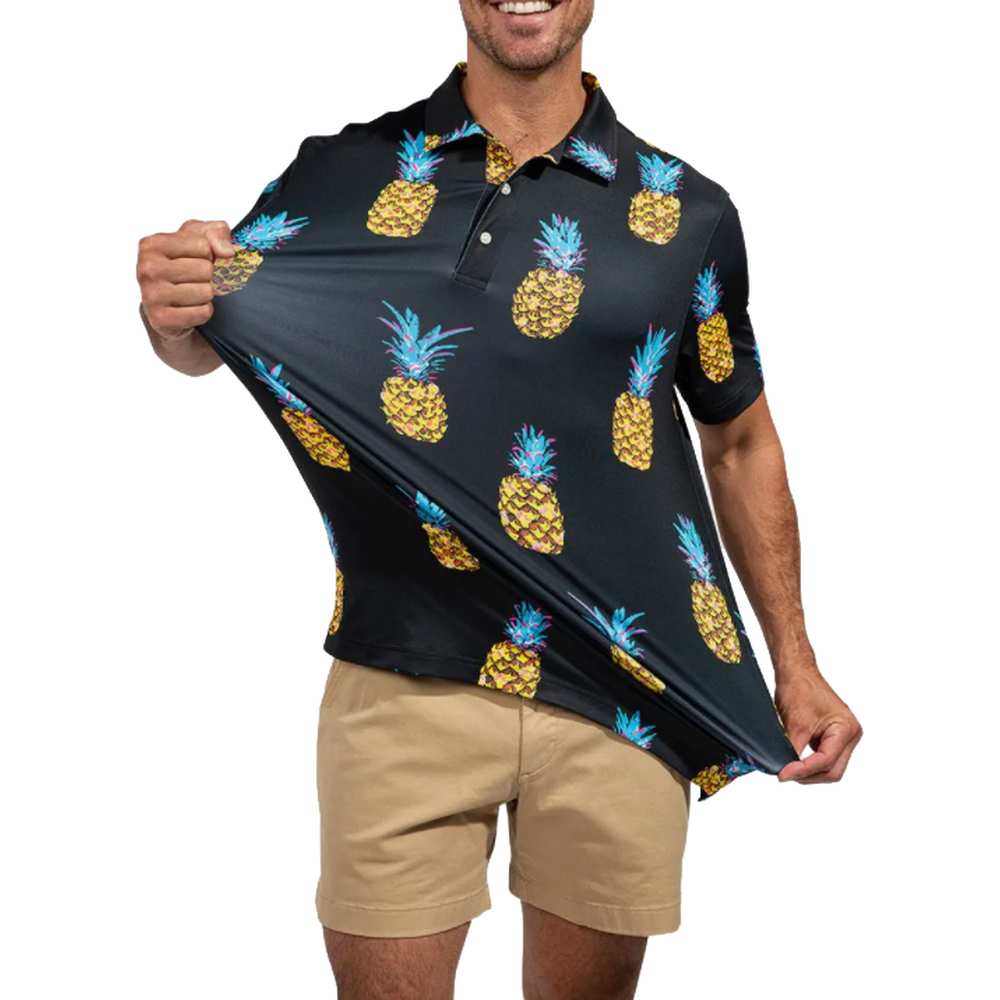 Men's The Midnight Citrus Performance Polo - Image 2