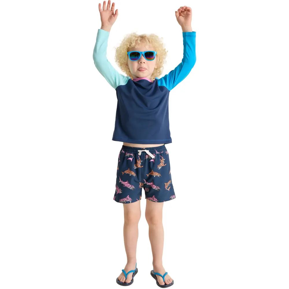 Chubbies The More The Berrier Toddler Rash Guard Sun Shirt - Image 14