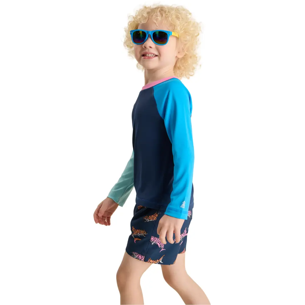 Chubbies The More The Berrier Toddler Rash Guard Sun Shirt - Image 7