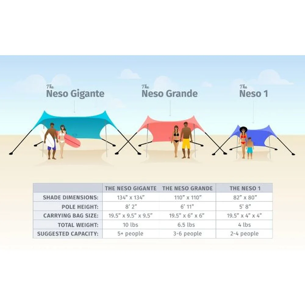 Neso Grande Beach Tent - Image 4