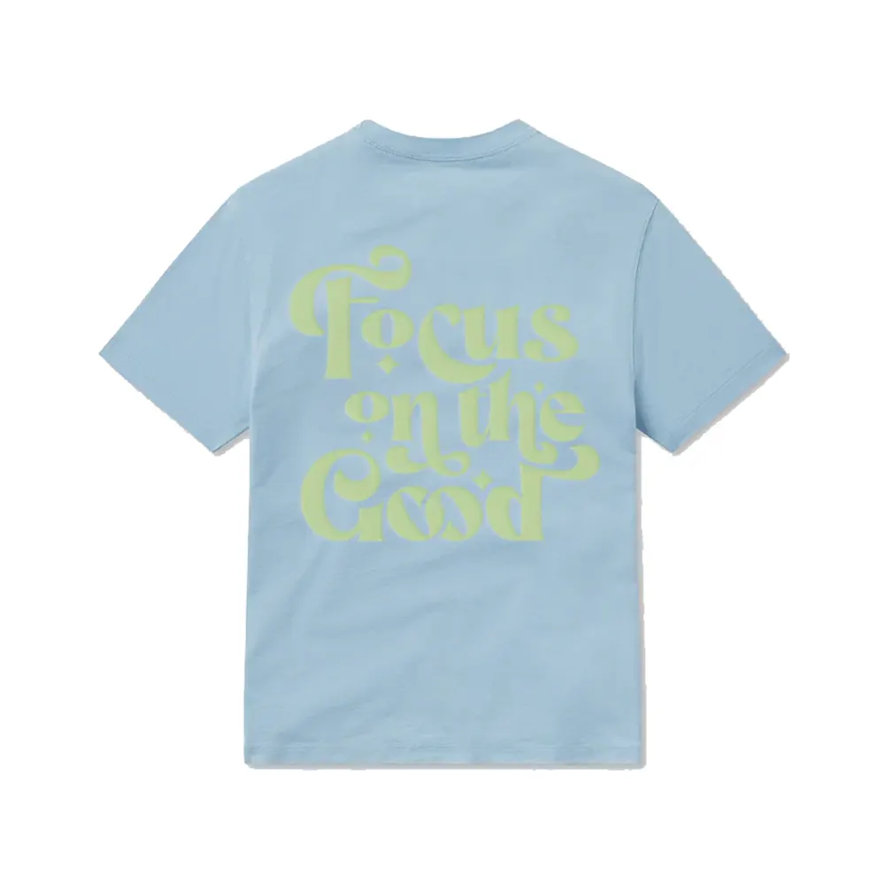 Southern Shirt Think Positive Print Short Sleeve T-Shirt - Image 3