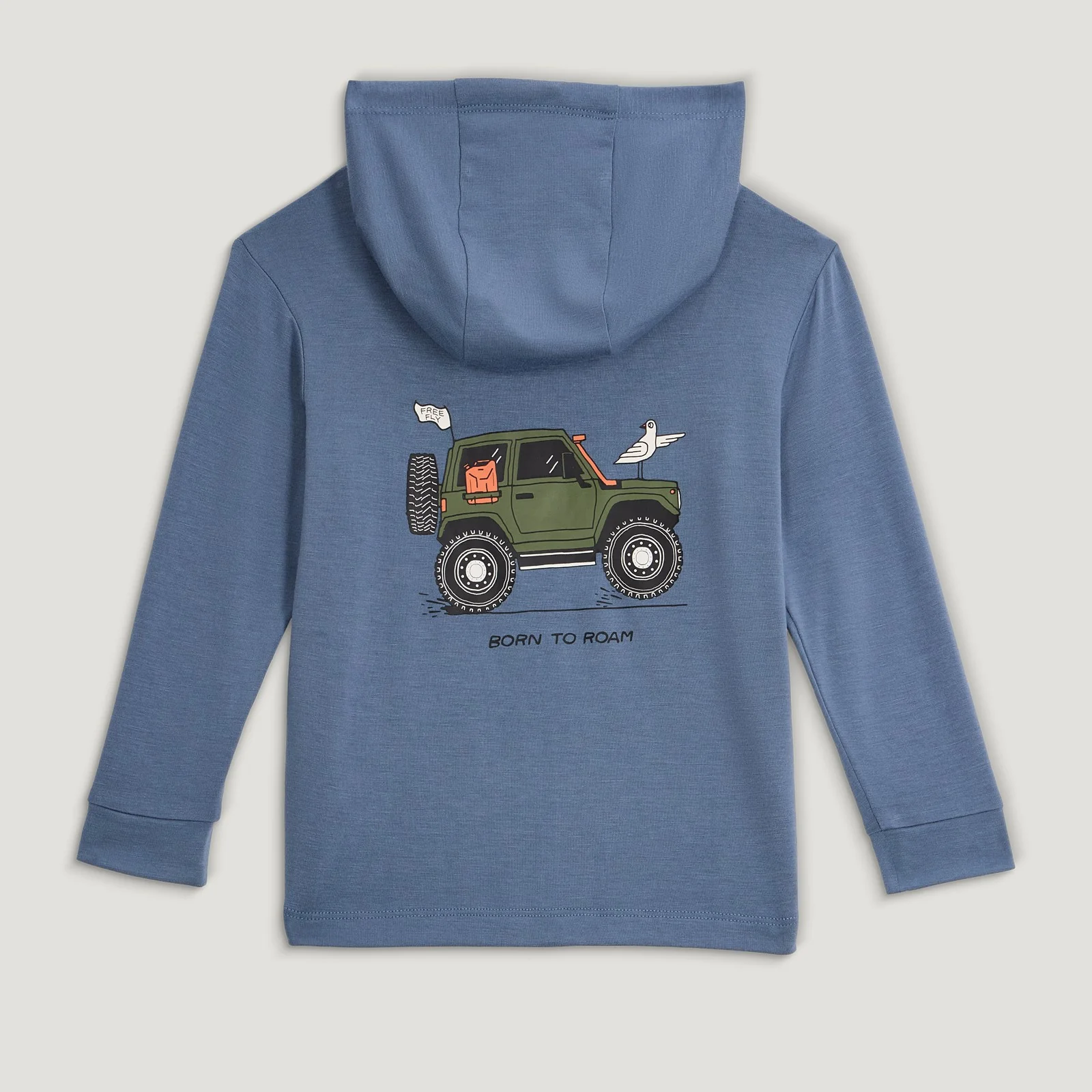 Free Fly Toddler Bamboo Shade Graphic Hoodie - Image 3