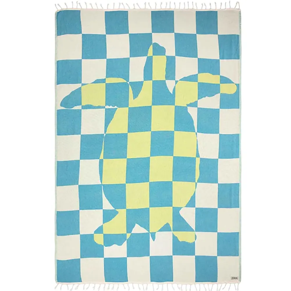 Sand Cloud Turtle Checkmate Blanket - Image 4