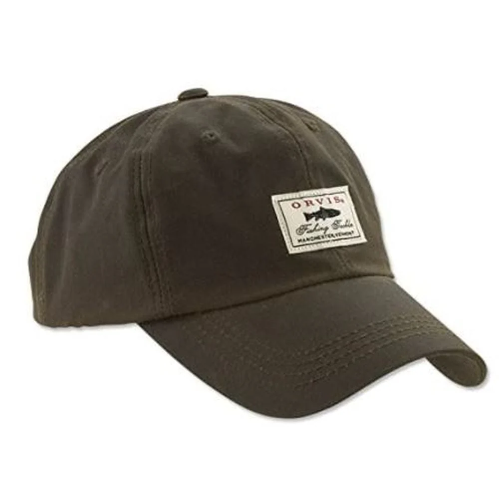 Vintage Waxed Cotton Ball Cap - Image 2