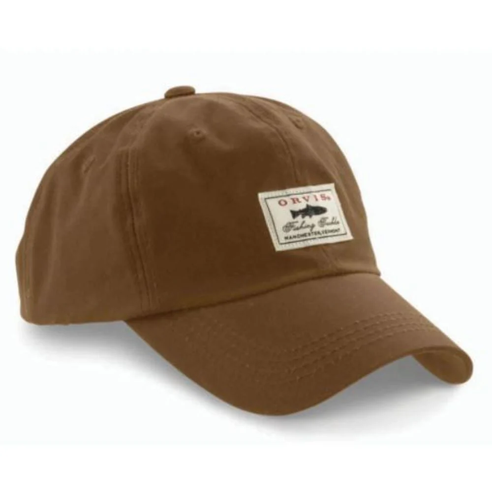 Vintage Waxed Cotton Ball Cap - Image 3