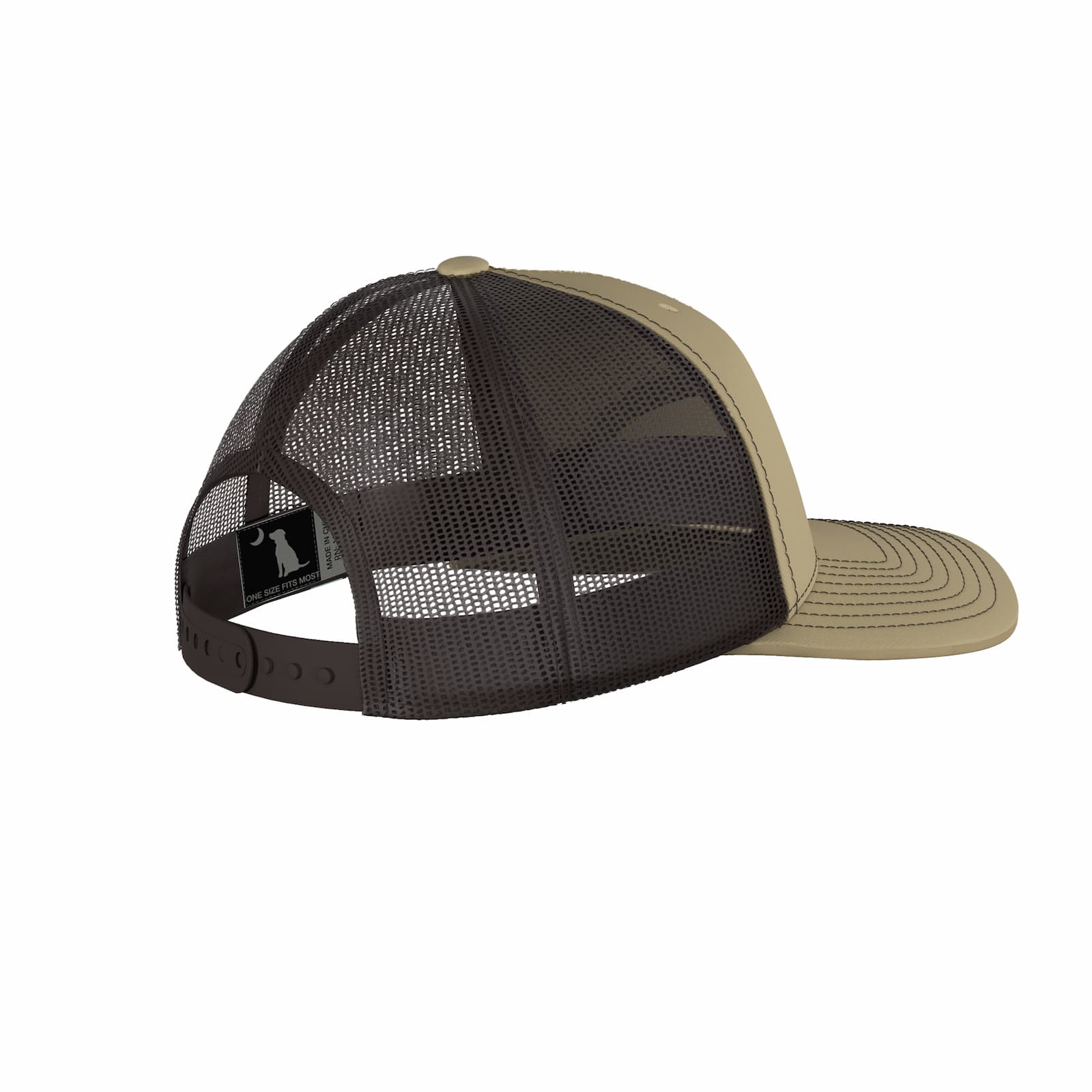 Local Boy Outfitters Vintage Redfish Patch Trucker Hat - Image 2