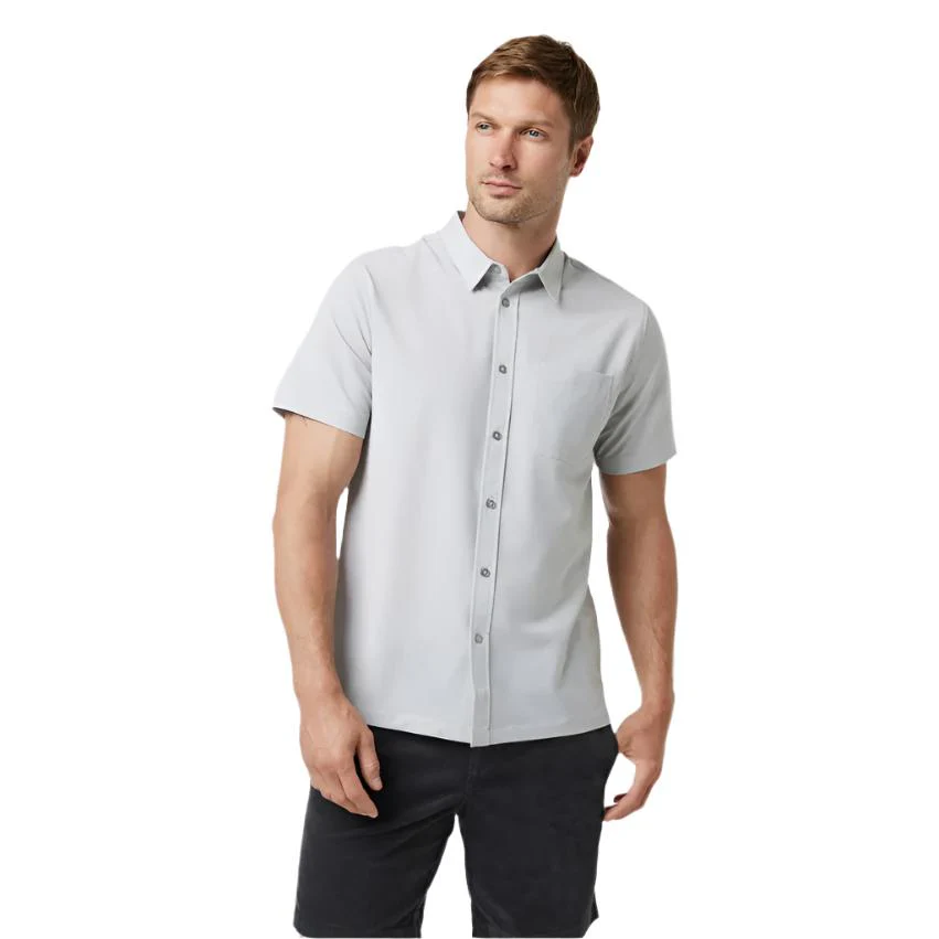 Vuori Men's Short Sleeve Bridge Button Down Shirt - Image 2