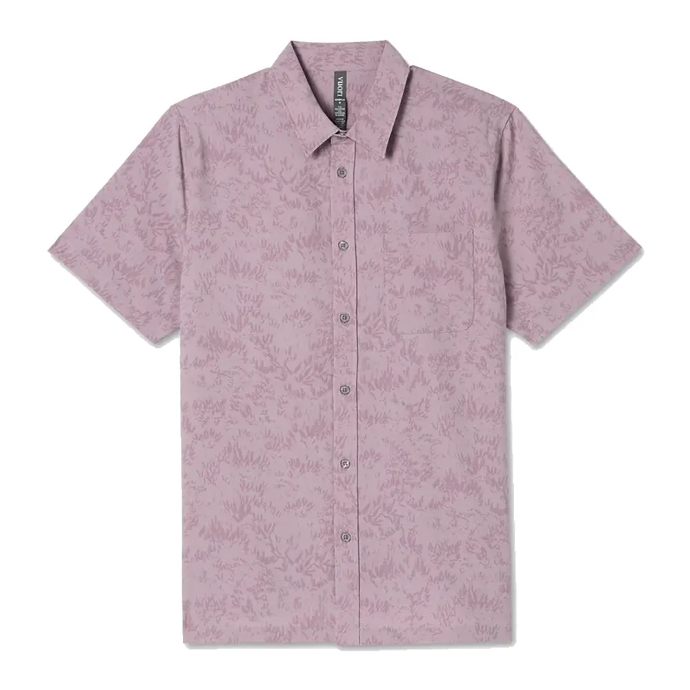 Vuori Men's Short Sleeve Bridge Button Down Shirt - Image 4