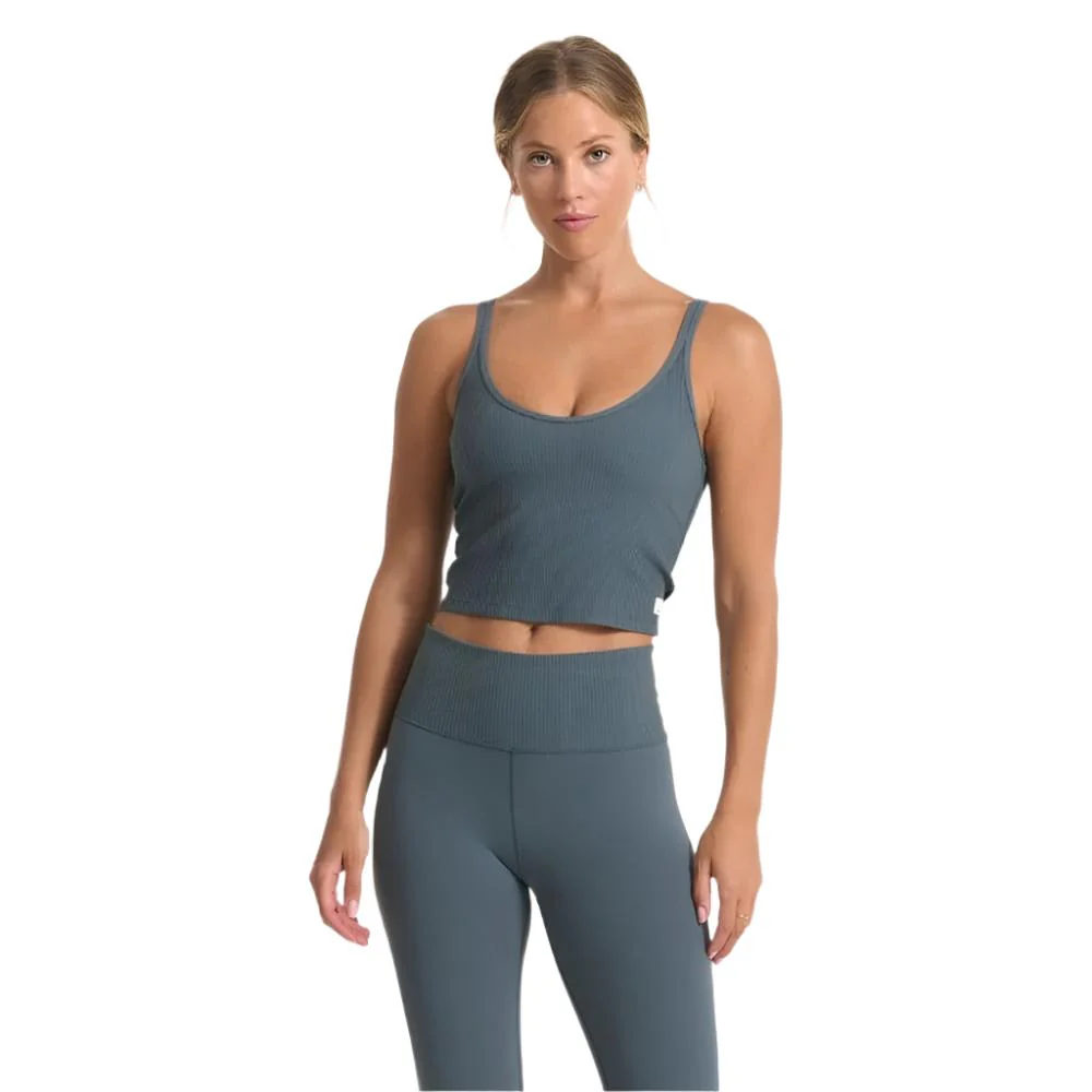 Vuori Women's Rib Crop Tank - Image 4