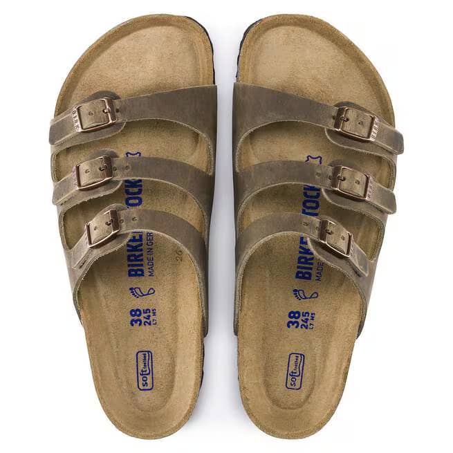 Birkenstock Women's Florida Oiled Leather Sandals - 1011432 - Image 5