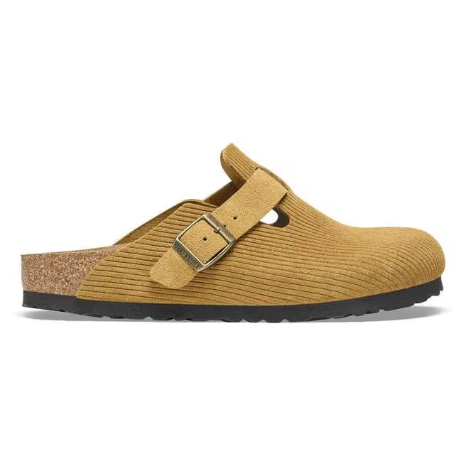 Birkenstock Women's Boston Cord Clogs - Cork Brown - 1026183 - Image 2