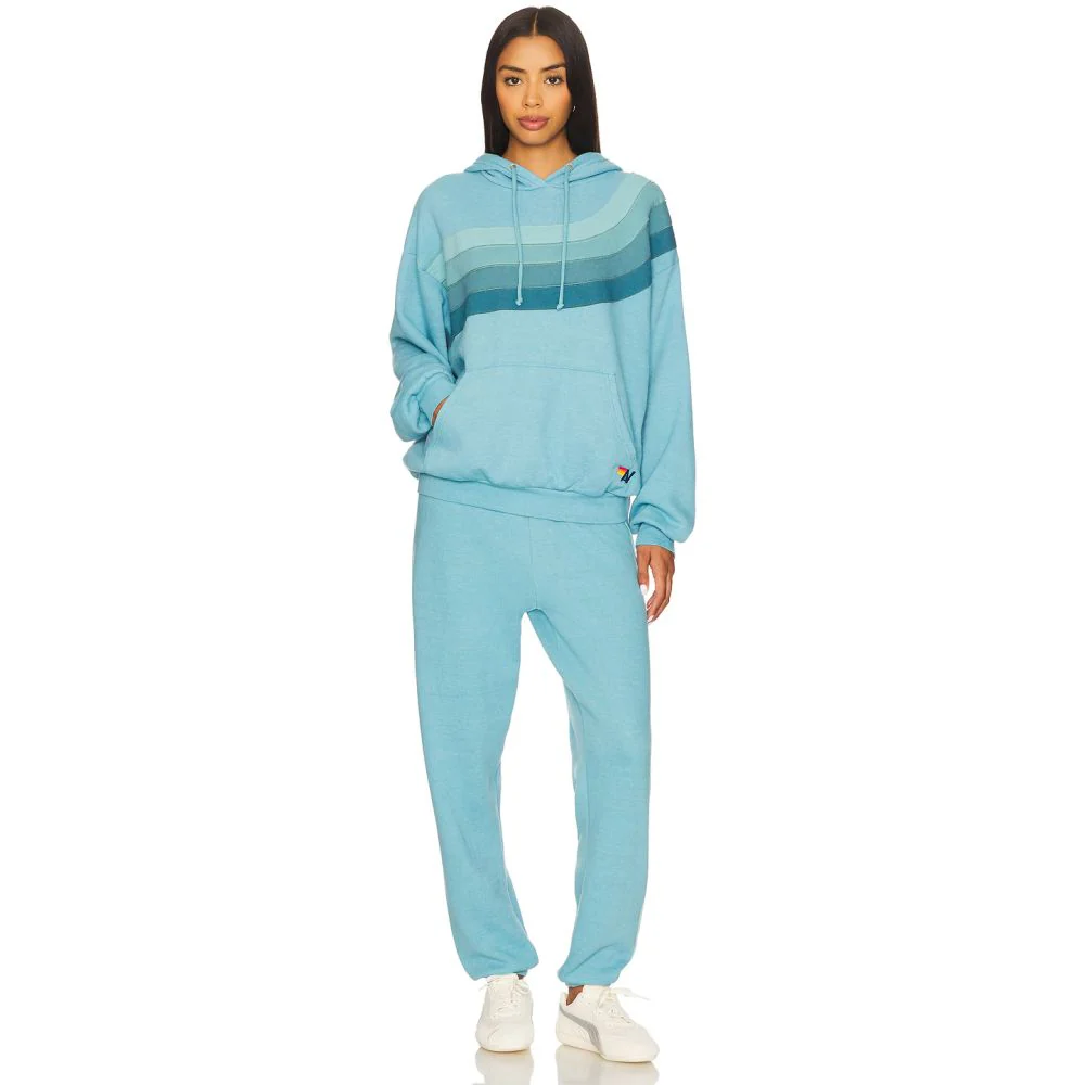 Aviator Nation Women's 5 Stripe Sweatpants - Image 10
