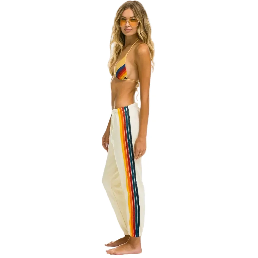 Aviator Nation Women's 5 Stripe Sweatpants - Image 11