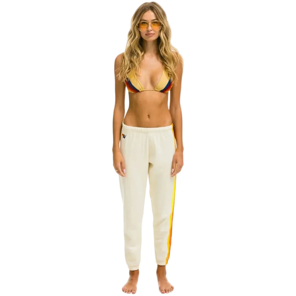 Aviator Nation Women's 5 Stripe Sweatpants - Image 12