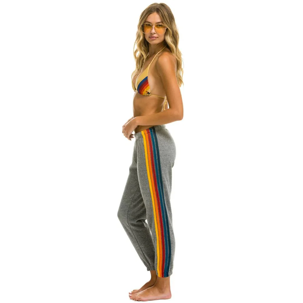 Aviator Nation Women's 5 Stripe Sweatpants - Image 19