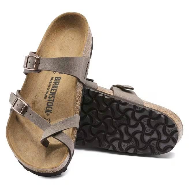 Birkenstock Mayari Birkibuc Sandals - Mocha - 71061 - Image 4