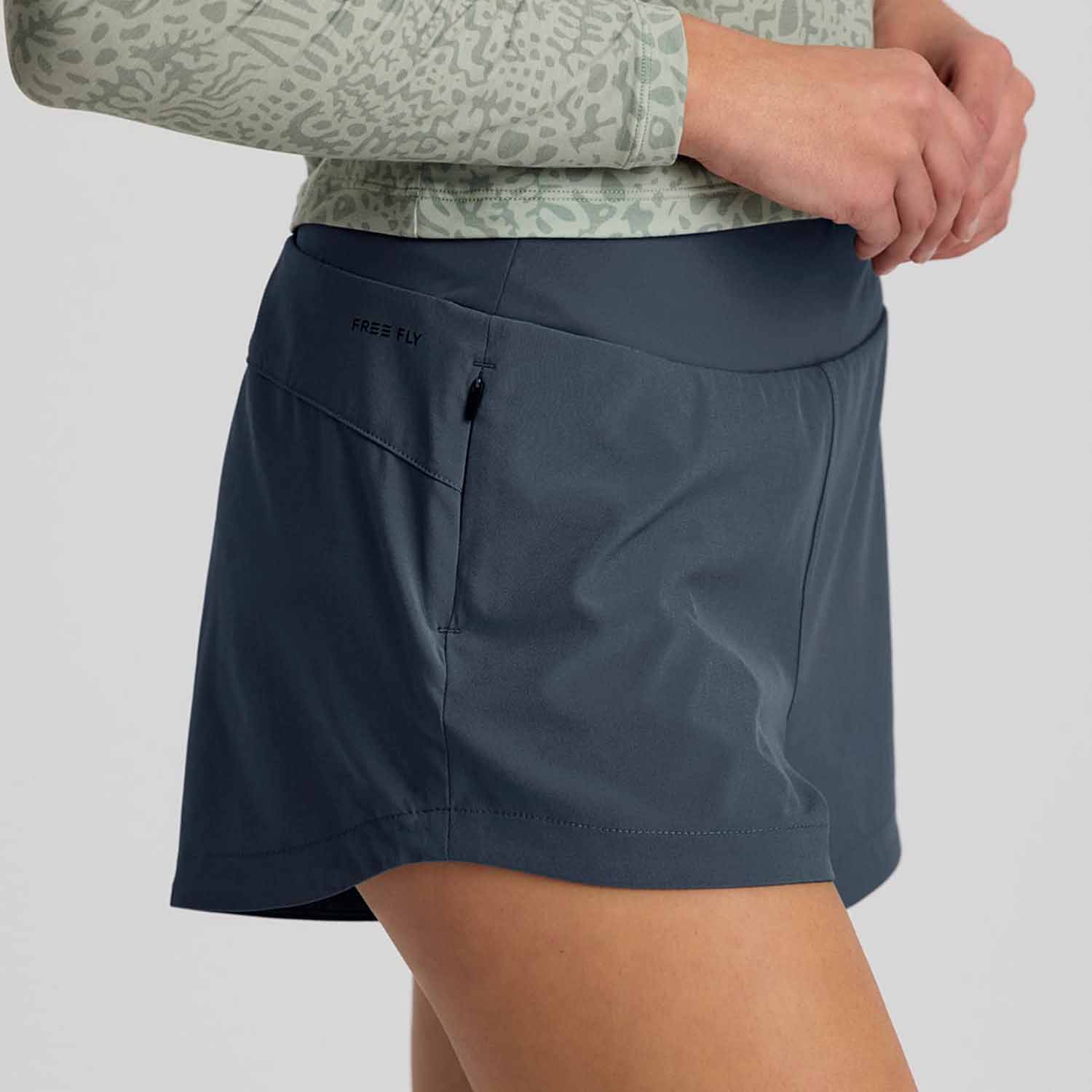 Free Fly Women's Active Breeze Shorts - 3" Inseam - Image 12