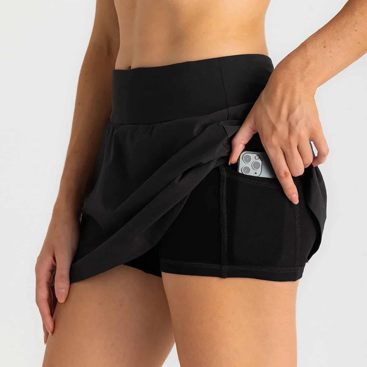 Free Fly Women's Active Breeze Skort - 13" Inseam - Image 4