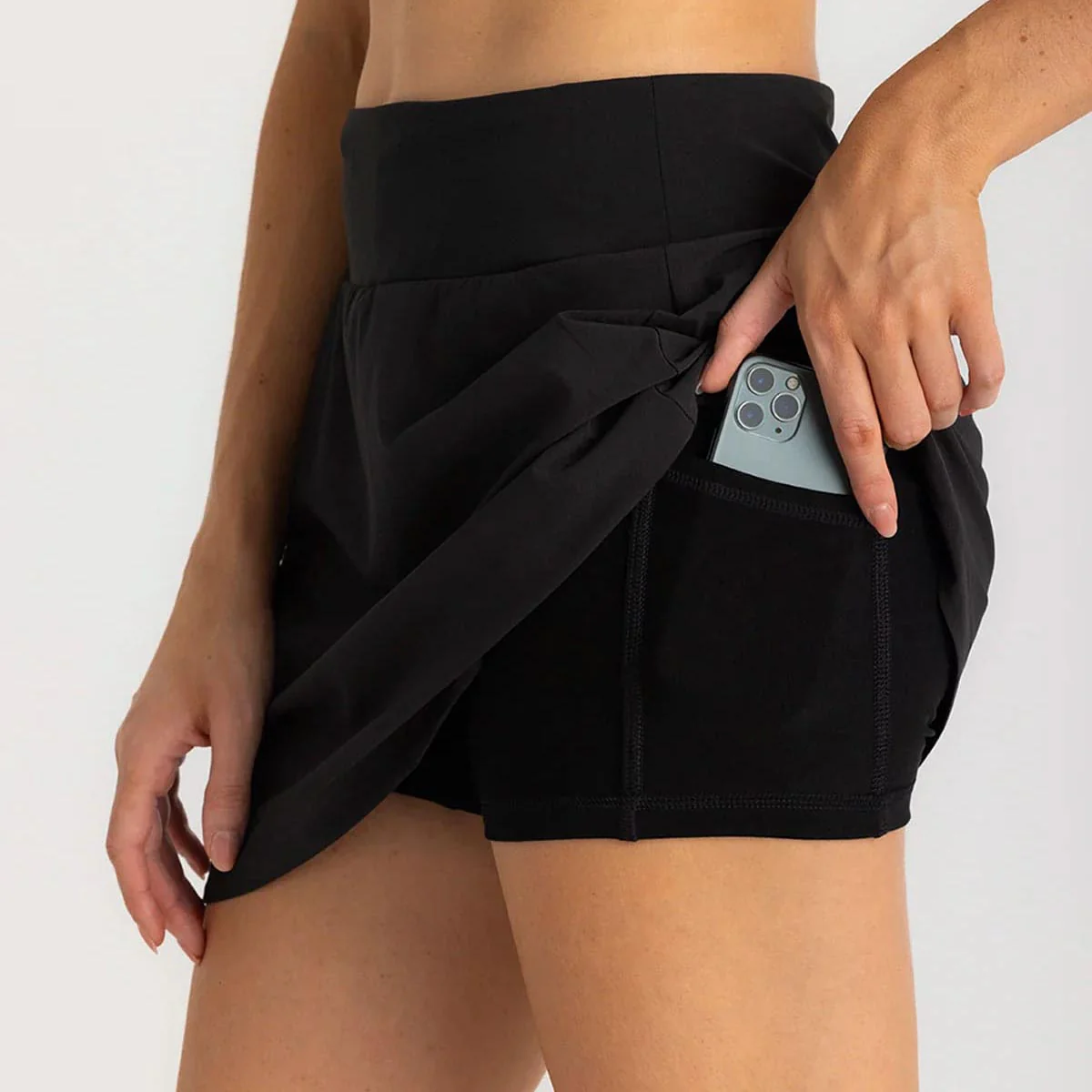 Free Fly Women's Active Breeze Skort - 15" Inseam - Image 4