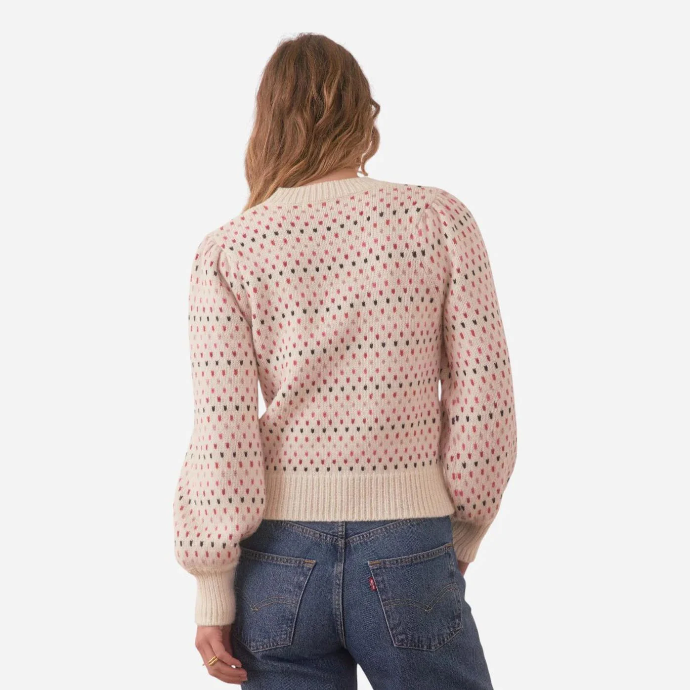 Marine Layer Women's Alma Puff Sleeve Sweater - Image 5